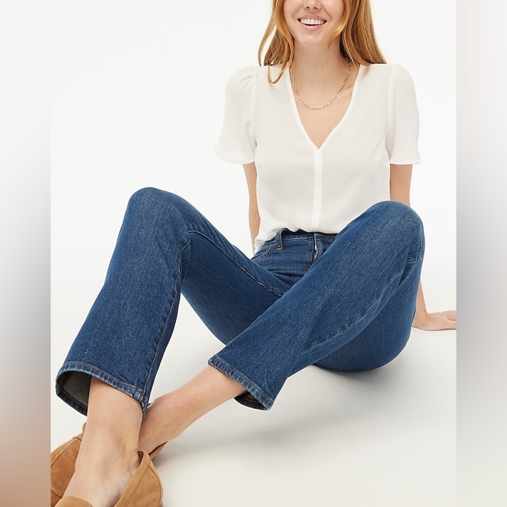 J Crew V-neck top BU046